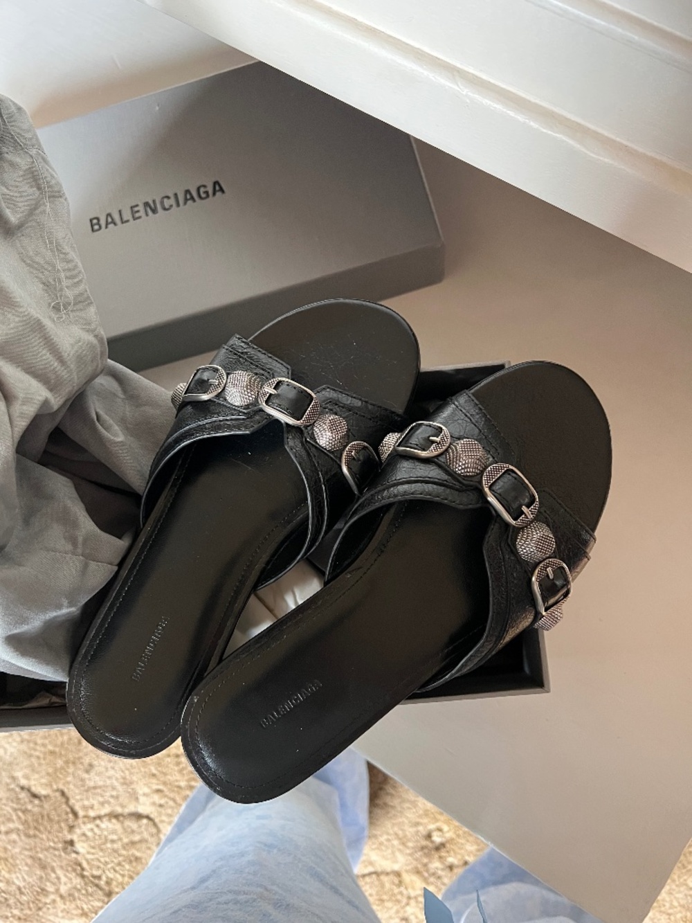 Balenciaga Cagole Sandals